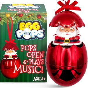 Christmas Tree Ornament Egg, Pop & Play Christmas Ball is the Best 2024